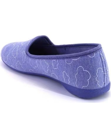 Pantoufles pour Femme cosdam 558 ZAPATILLAS DE CASA CERRADA DE MUJER AZUL AZUL