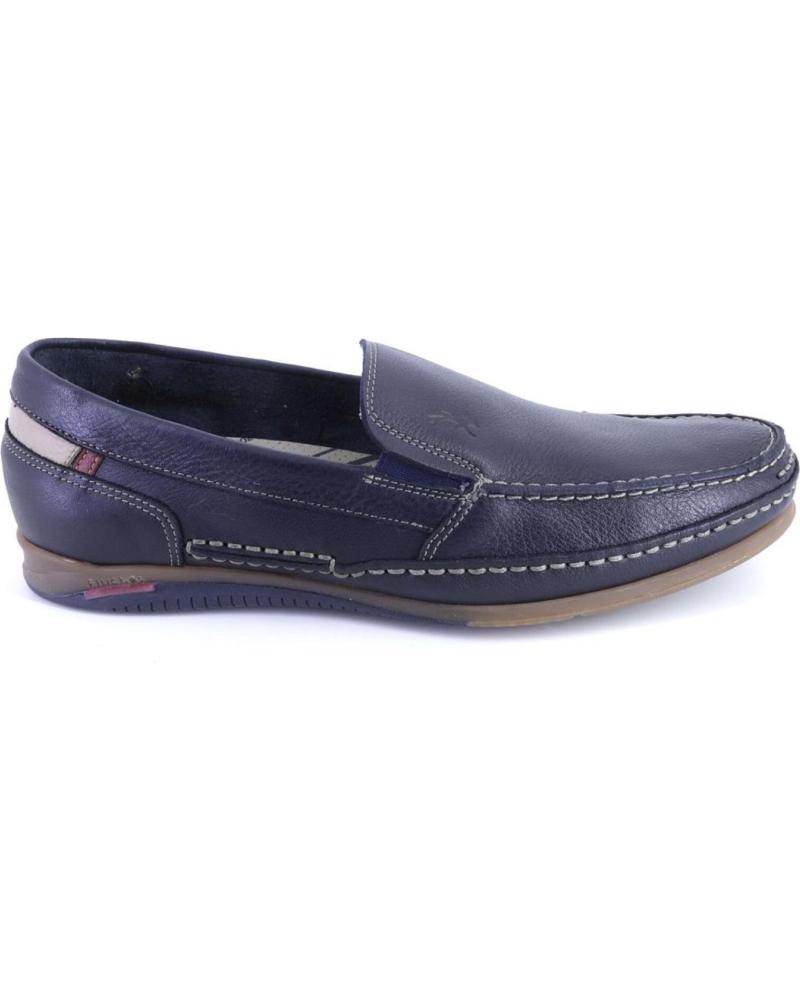 Man Mocasines FLUCHOS 8352 MOCASINES DE HOMBRE PIEL AZUL MARINO