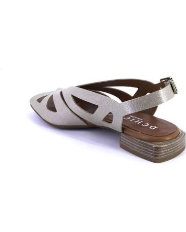 Sandales pour Femme DCHICAS 5236 SANDALIAS DE MUJER PIEL BEIGE