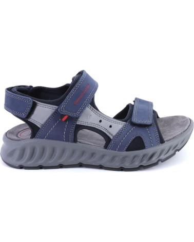 Sandálias de Homem IMAC 353260 SANDALIAS DE HOMBRE NOBUK CON VELCRO AZUL MARINO