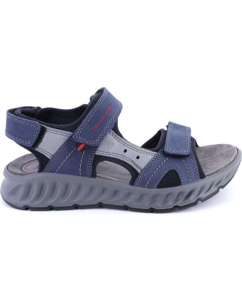 Sandalen für Herren IMAC 353260 SANDALIAS DE HOMBRE NOBUK CON VELCRO AZUL MARINO