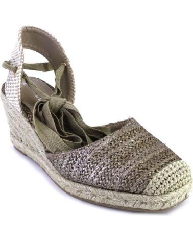 Sandales pour Femme DANGELA 23081 ALPARGATAS DE MUJER CAMEL