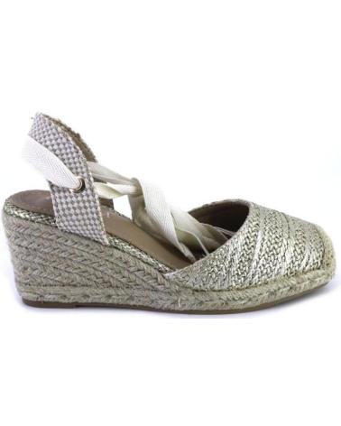 Sandálias de Mulher DANGELA 23081 ALPARGATAS DE MUJER PLATINO