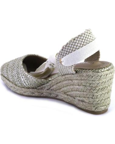 Sandales pour Femme DANGELA 23081 ALPARGATAS DE MUJER PLATINO