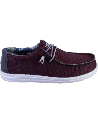 Sapatos de Homem HEY DUDE WALLY ECO LONAS DE HOMBRE MUY LIGEROS BURDEOS
