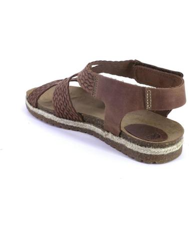 Sandálias de Mulher INTERBIOS 2200 SANDALIAS DE MUJER NOBUK CON VELCRO CUERO