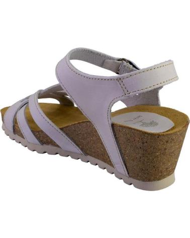 Sandálias de Mulher INTERBIOS 5633 SANDALIAS DE MUJER PIEL CON VELCRO GRIS