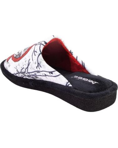 Pantufas de Mulher BEREVERE 3505 ZAPATILLAS DE CASA DE MUJER NEGRO