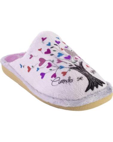 Woman House slipers BEREVERE 3506 ZAPATILLAS DE CASA DE MUJER ROSA