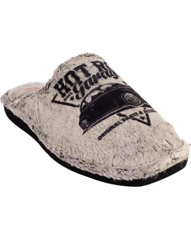 Pantoufles pour Homme BEREVERE 3706 ZAPATILLAS DE CASA DE HOMBRE GRIS