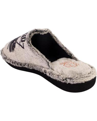 Pantoufles pour Homme BEREVERE 3706 ZAPATILLAS DE CASA DE HOMBRE GRIS