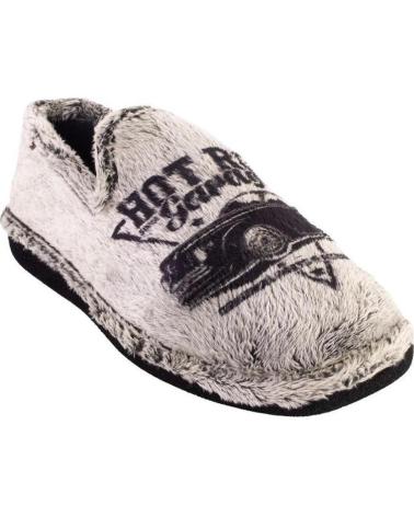 Pantufas de Homem BEREVERE 3750 ZAPATILLAS DE CASA CERRADA DE HOMBRE GRIS