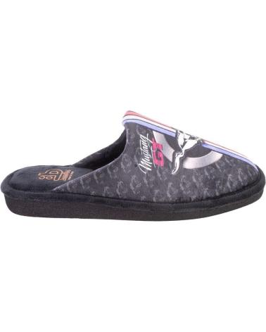 Pantufas de Homem BEREVERE 3701 ZAPATILLAS DE CASA DE HOMBRE MUSTANG NEGRO