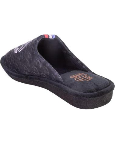 Pantufas de Homem BEREVERE 3701 ZAPATILLAS DE CASA DE HOMBRE MUSTANG NEGRO