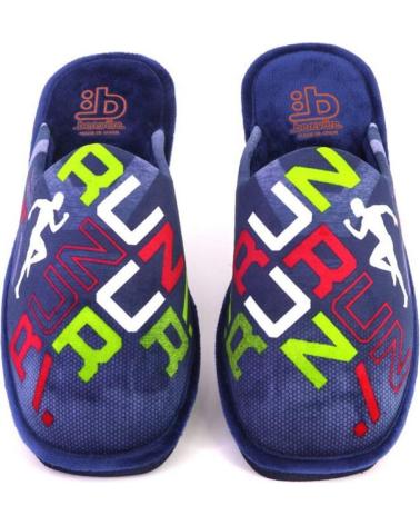 Pantufas de Homem BEREVERE 3702 ZAPATILLAS DE CASA DE HOMBRE AZUL MARINO