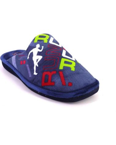 Pantufas de Homem BEREVERE 3702 ZAPATILLAS DE CASA DE HOMBRE AZUL MARINO