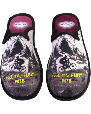Pantufas de Homem COSDAM 1427 23 ZAPATILLAS DE CASA DE HOMBRE NEGRO