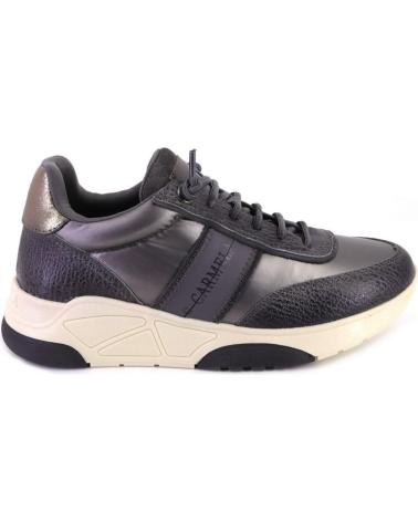 Deportivas de Mujer CARMELA 161058 ZAPATILLAS CASUAL DE MUJER PIEL PLOMO