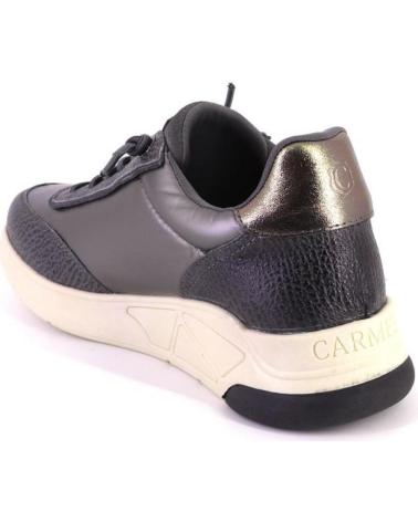 Deportivas de Mujer CARMELA 161058 ZAPATILLAS CASUAL DE MUJER PIEL PLOMO