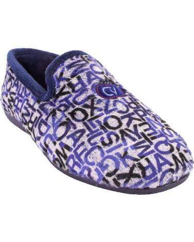 Pantufas de Homem CABRERA 9626 ZAPATILLAS DE CASA CERRADA DE HOMBRE AZUL MARIN AZUL MARINO