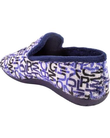Pantufas de Homem CABRERA 9626 ZAPATILLAS DE CASA CERRADA DE HOMBRE AZUL MARIN AZUL MARINO
