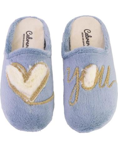 Pantufas de Mulher CABRERA 3144 ZAPATILLAS DE CASA DE MUJER AZUL