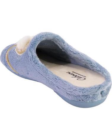 Pantufas de Mulher CABRERA 3144 ZAPATILLAS DE CASA DE MUJER AZUL