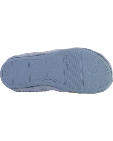 Pantufas de Mulher CABRERA 3144 ZAPATILLAS DE CASA DE MUJER AZUL
