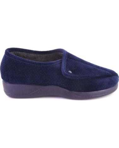 Pantufas-De-Mujer-DEVALVERDE-1124-ZAPATILLAS-DE-CASA-DE-MUJER-AZUL-MARINO