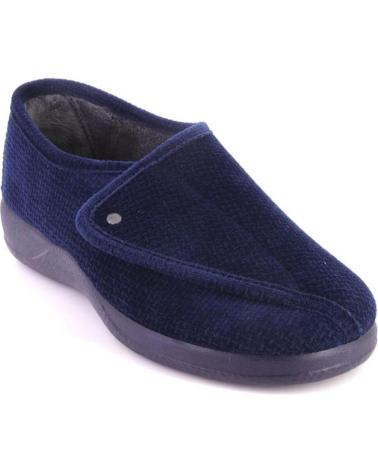 Pantufas-De-Mujer-DEVALVERDE-1124-ZAPATILLAS-DE-CASA-DE-MUJER-AZUL-MARINO