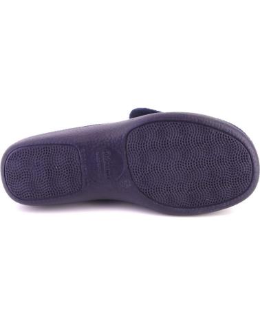 Pantufas-De-Mujer-DEVALVERDE-1124-ZAPATILLAS-DE-CASA-DE-MUJER-AZUL-MARINO