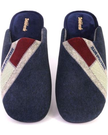 Pantufas-De-Hombre-DEVALVERDE-3527-ZAPATILLAS-DE-CASA-DE-HOMBRE-AZUL-MARINO
