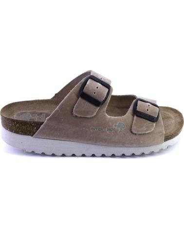 Sandálias de Mulher INTERBIOS 7206 196 SANDALIAS DE MUJER PIEL BEIGE