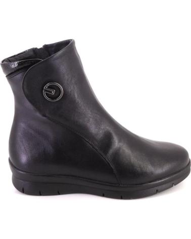 Botins de Mulher BAERCHI 54073 BOTINES DE MUJER PIEL NEGRO