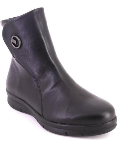 Botins de Mulher BAERCHI 54073 BOTINES DE MUJER PIEL NEGRO