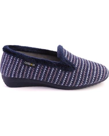 Pantufas de Mulher COSDAM 130 ZAPATILLAS DE CASA DE MUJER AZUL MARINO