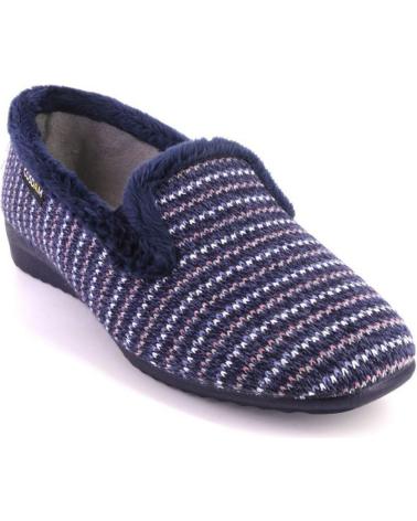 Pantufas de Mulher COSDAM 130 ZAPATILLAS DE CASA DE MUJER AZUL MARINO