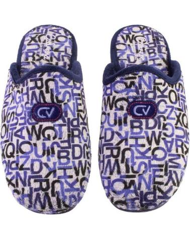 Man House slipers CABRERA 9625 ZAPATILLAS DE CASA DESCALZA DE HOMBRE AZUL MARI AZUL MARINO