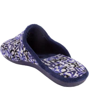 Man House slipers CABRERA 9625 ZAPATILLAS DE CASA DESCALZA DE HOMBRE AZUL MARI AZUL MARINO