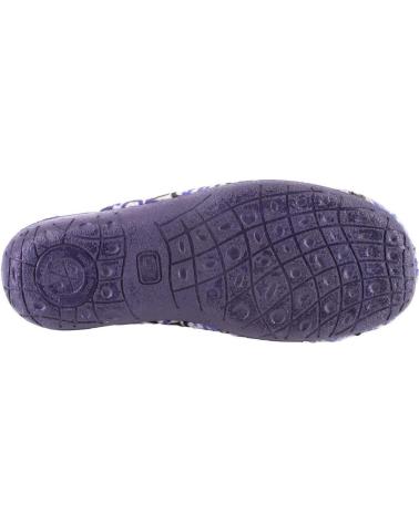 Man House slipers CABRERA 9625 ZAPATILLAS DE CASA DESCALZA DE HOMBRE AZUL MARI AZUL MARINO