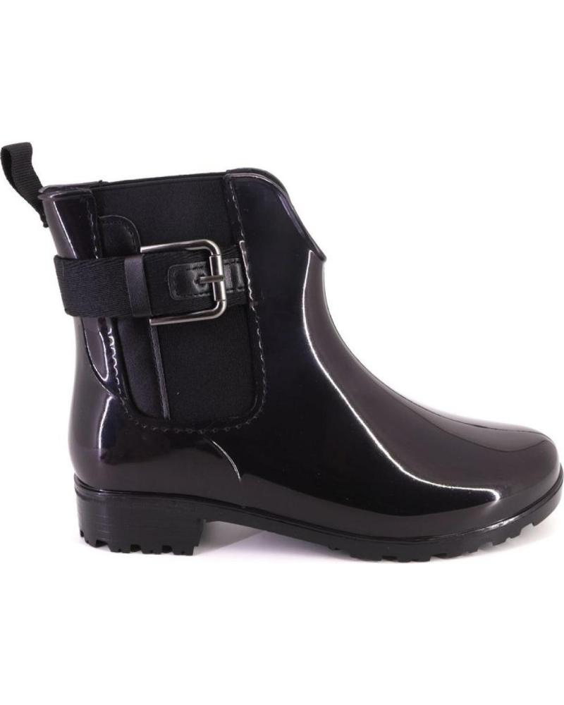 Stivaletti per Donna KELARA K31109 BOTINES DE GOMA DE MUJER NEGRO