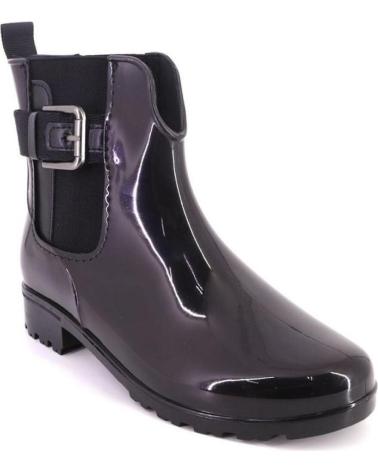 Stivaletti per Donna KELARA K31109 BOTINES DE GOMA DE MUJER NEGRO