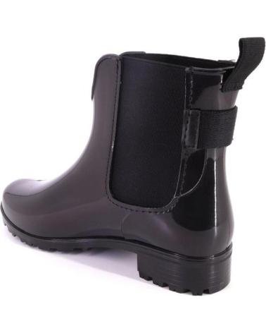 Stivaletti per Donna KELARA K31109 BOTINES DE GOMA DE MUJER NEGRO