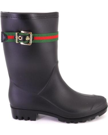 Boots für Damen KELARA K31105 BOTAS DE GOMA DE MUJER NEGRO
