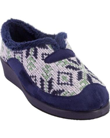 Woman House slipers GARZON 1375 320 ZAPATILLAS DE CASA DE MUJER AZUL MARINO