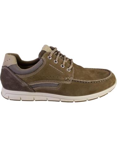 Zapatos de Hombre IMAC 551360 ZAPATOS CON CORDONES DE HOMBRE NOBUK TAUPE