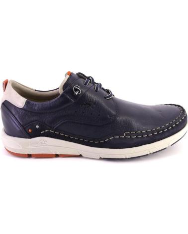 Man shoes FLUCHOS F1986 ZAPATOS CON CORDONES DE HOMBRE PIE AZUL MARINO