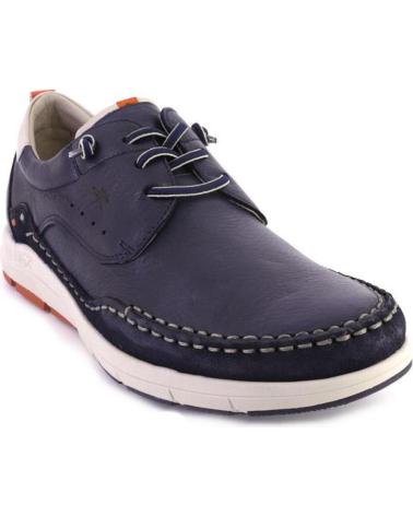 Man shoes FLUCHOS F1986 ZAPATOS CON CORDONES DE HOMBRE PIE AZUL MARINO