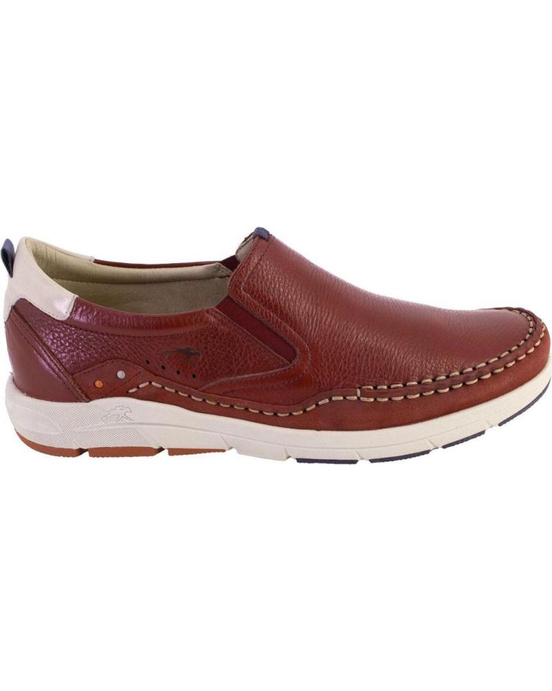 Mocassini per Uomo FLUCHOS F1985 MOCASINES DE HOMBRE PIEL ROJO