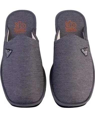 Pantufas de Homem BEREVERE 4807 ZAPATILLAS DE CASA DE HOMBRE GRIS